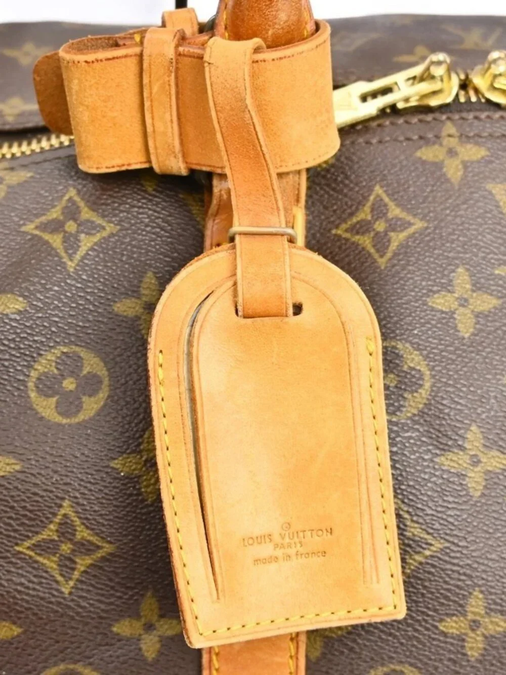 LOUIS VUITTON MONOGRAM KEEPALL BANDOULIERE 60 BAG - Picture 14 of 16